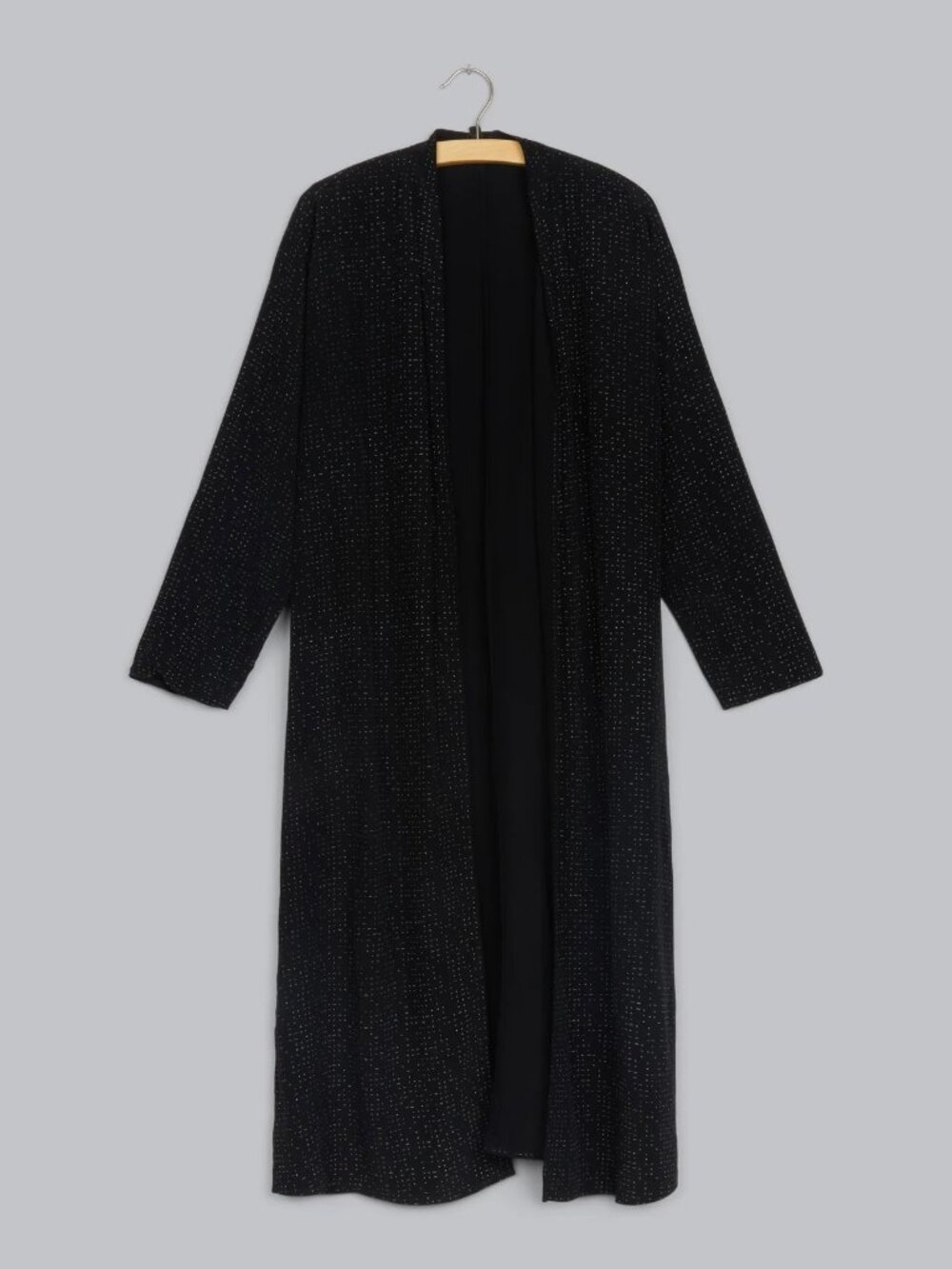 Eileen Fisher Morse Code Tencel Viscose Crepe Jacket